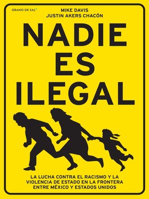 cover image of Nadie es ilegal